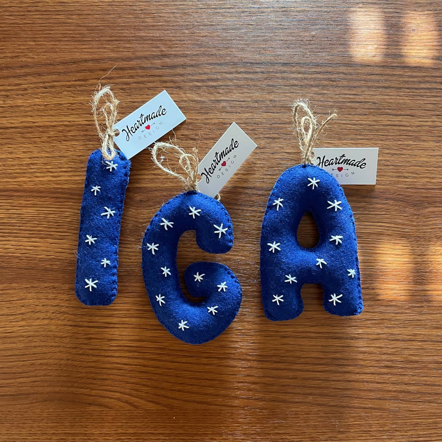 Iniziali Decorative Natalizie