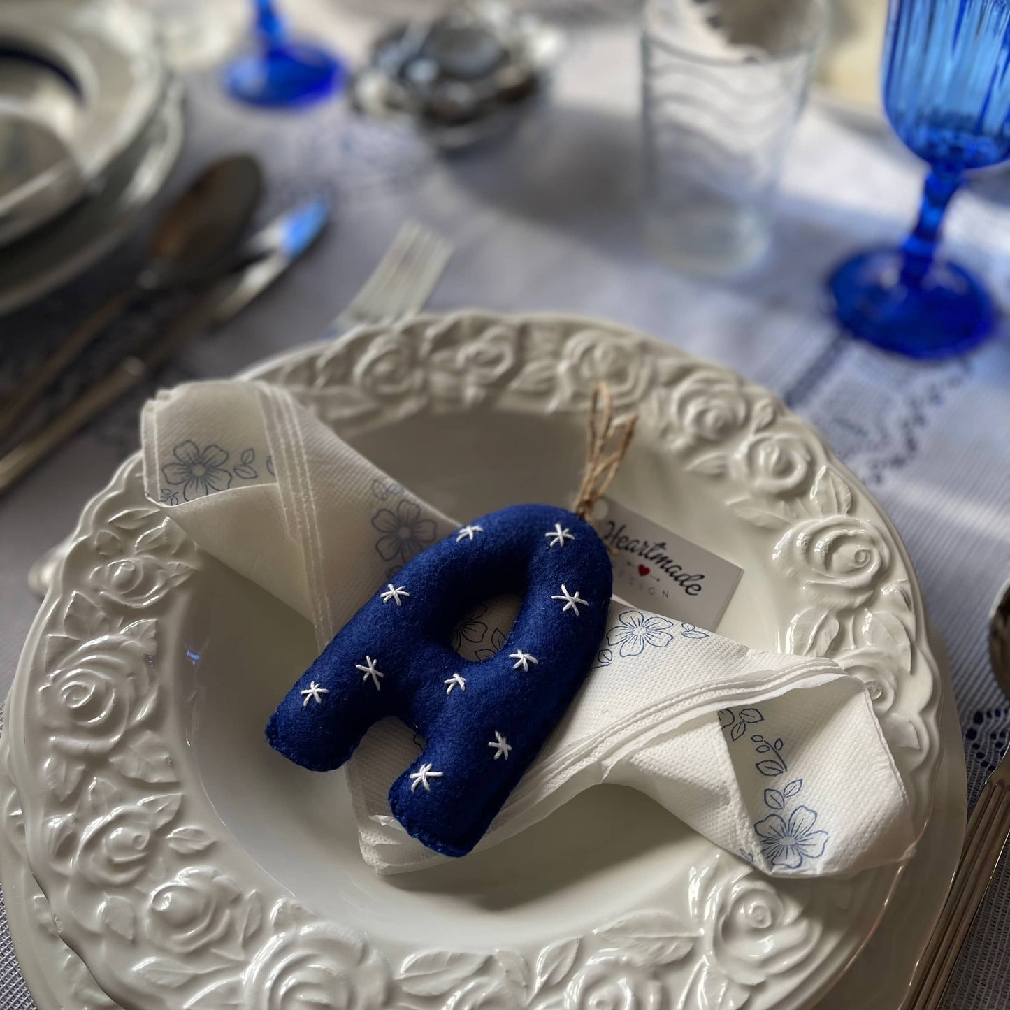 Iniziali Decorative Natalizie