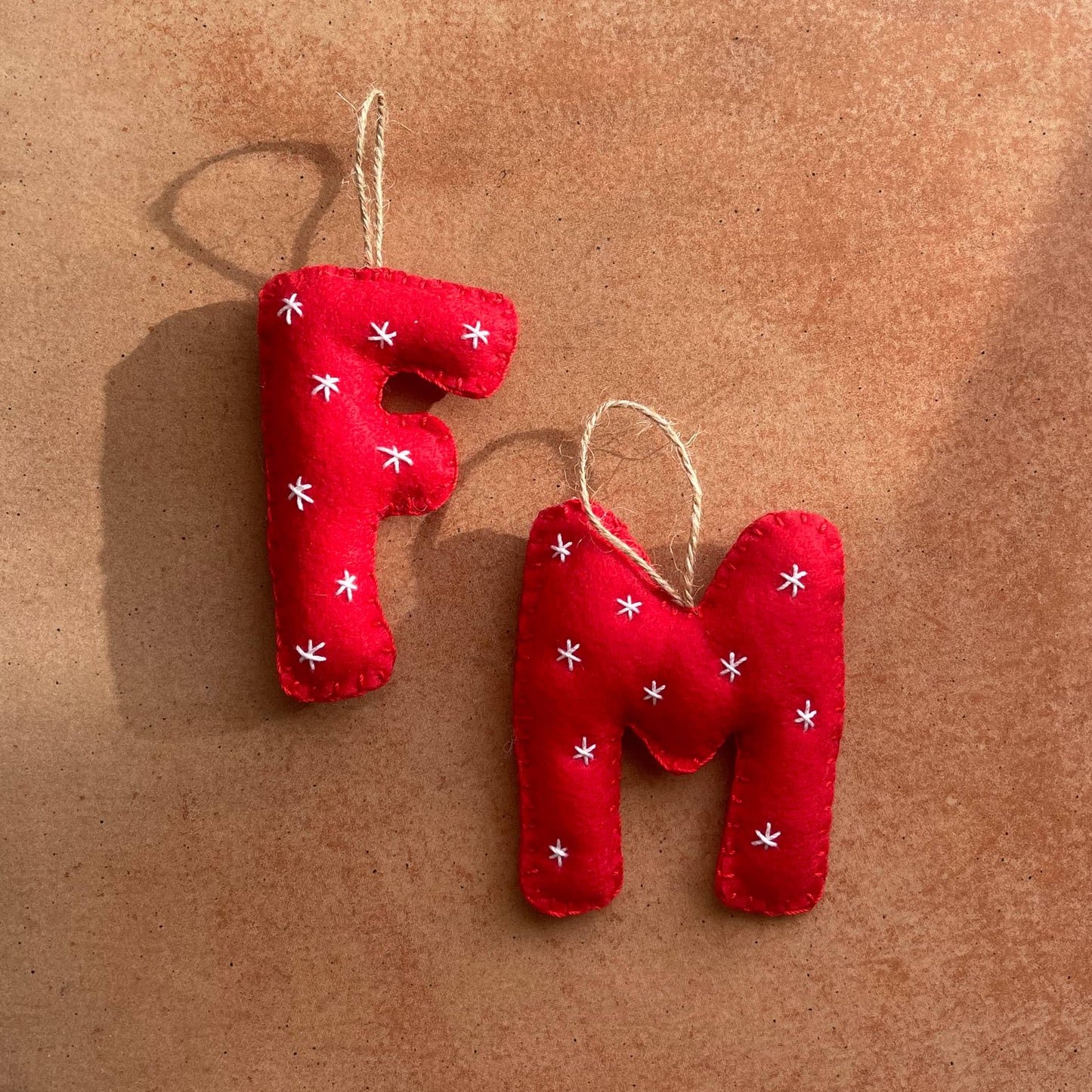 Iniziali Decorative Natalizie